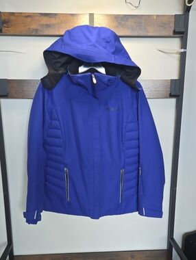 Marmot Royal Blue Hooded Insulated Jacket
